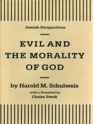 cover image of Evil and the Morality of God